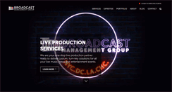 Desktop Screenshot of broadcastmgmt.com